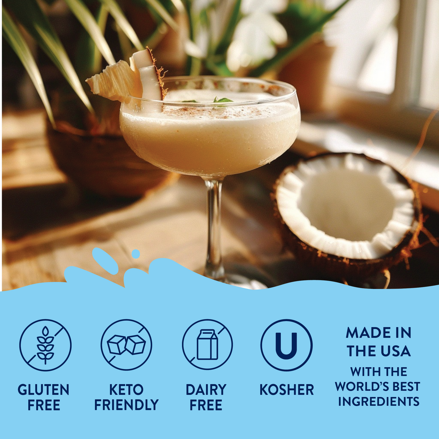 Jordan's Skinny Mixes - Sugar Free Coconut Syrup