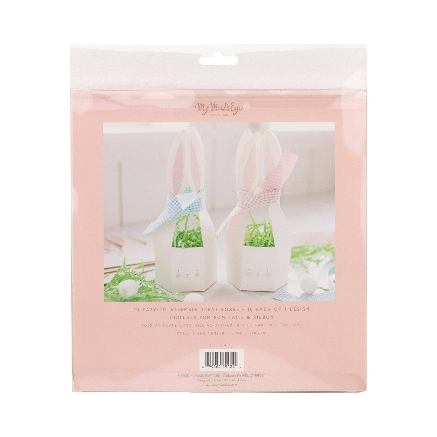 My Mind’s Eye - PLFC430 - Bunny Treat Boxes