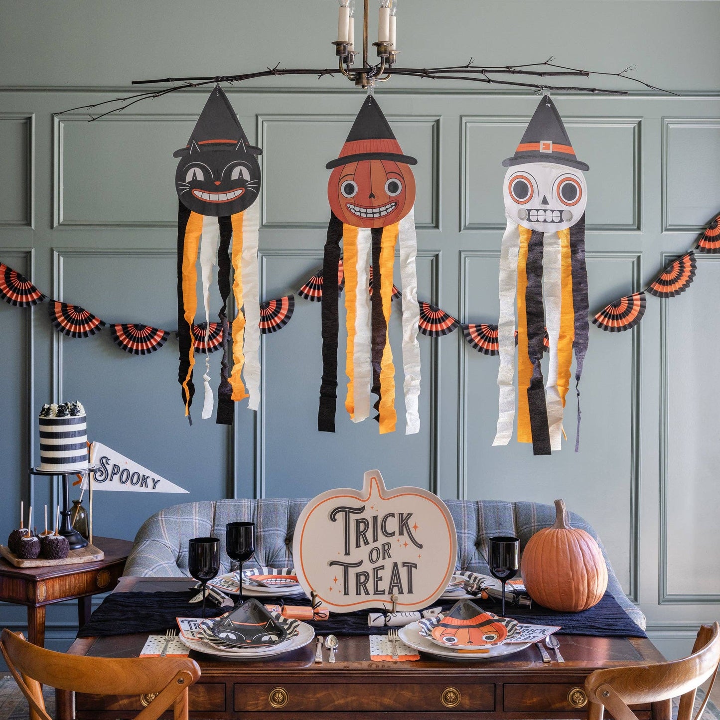 My Mind’s Eye - VHP1130 - Trick or Treat Shaped Bamboo Plate