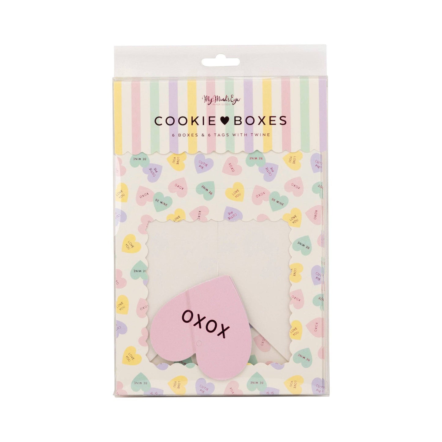 My Mind’s Eye - CVH1109 - Conversation Hearts Cookie Box