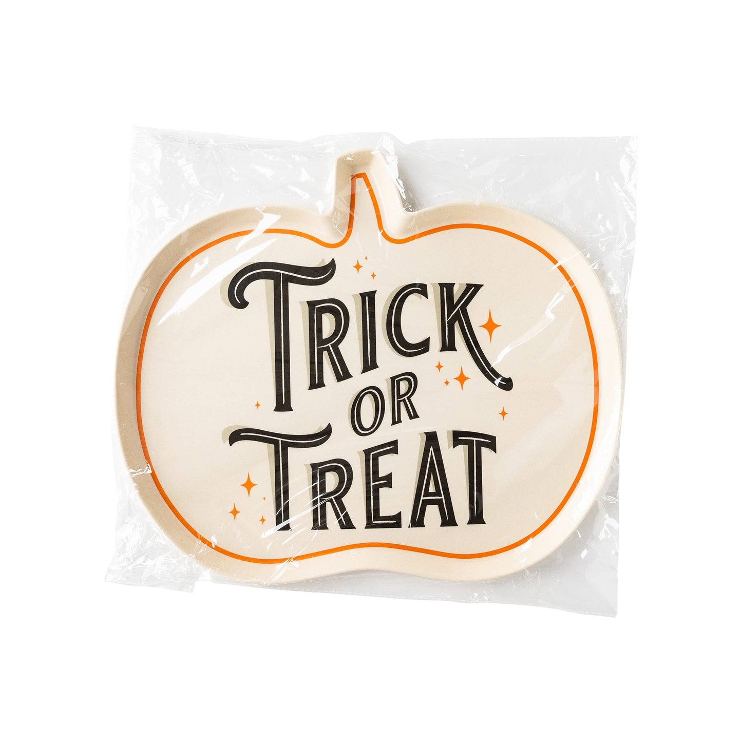 My Mind’s Eye - VHP1130 - Trick or Treat Shaped Bamboo Plate
