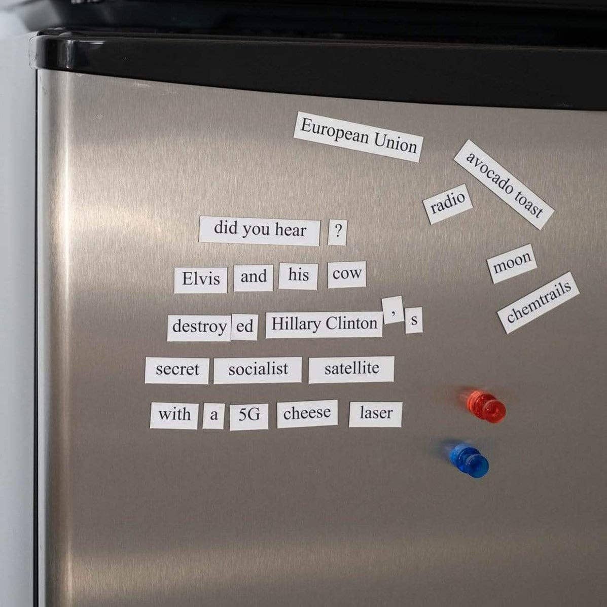 Dissent Pins - Build Your Own Conspiracy Theory Kit