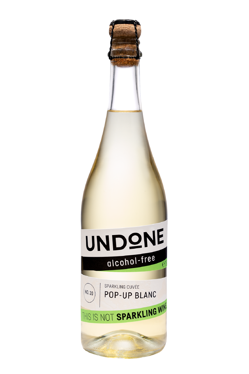 – THIS Vine IS UNDONE - Board No.20 SPARKLING NOT & BLANC UNDONE WINE