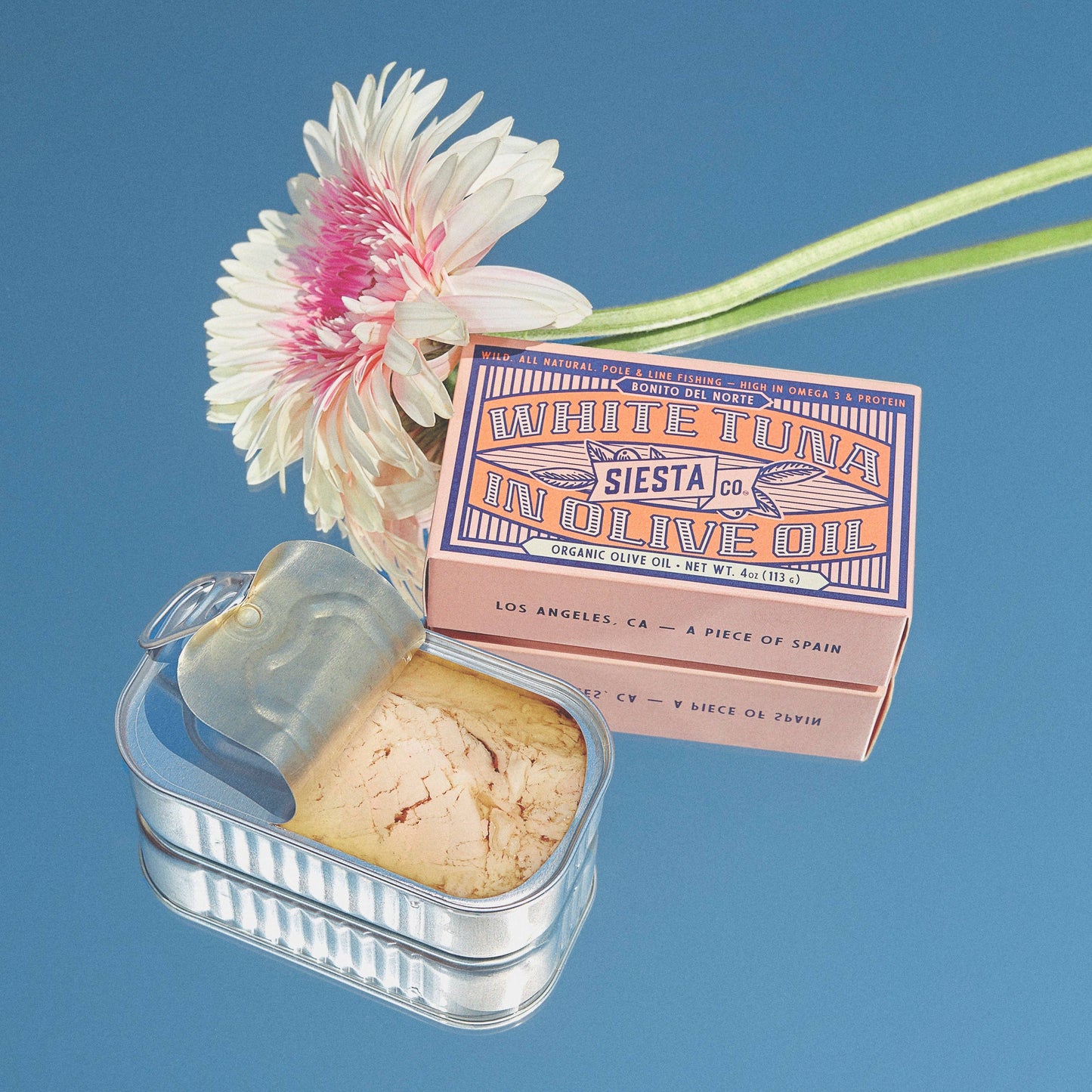 Siesta Co - White Tuna in Organic Extra Virgin Olive Oil - 10 Pack