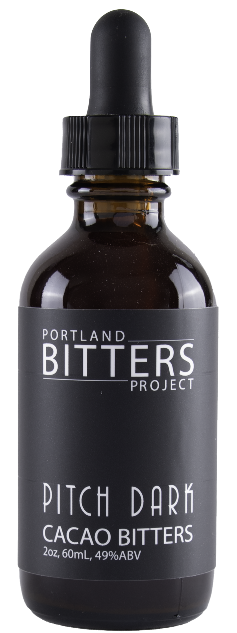 Portland Bitters Project - Pitch Dark Cacao Bitters - 2 oz