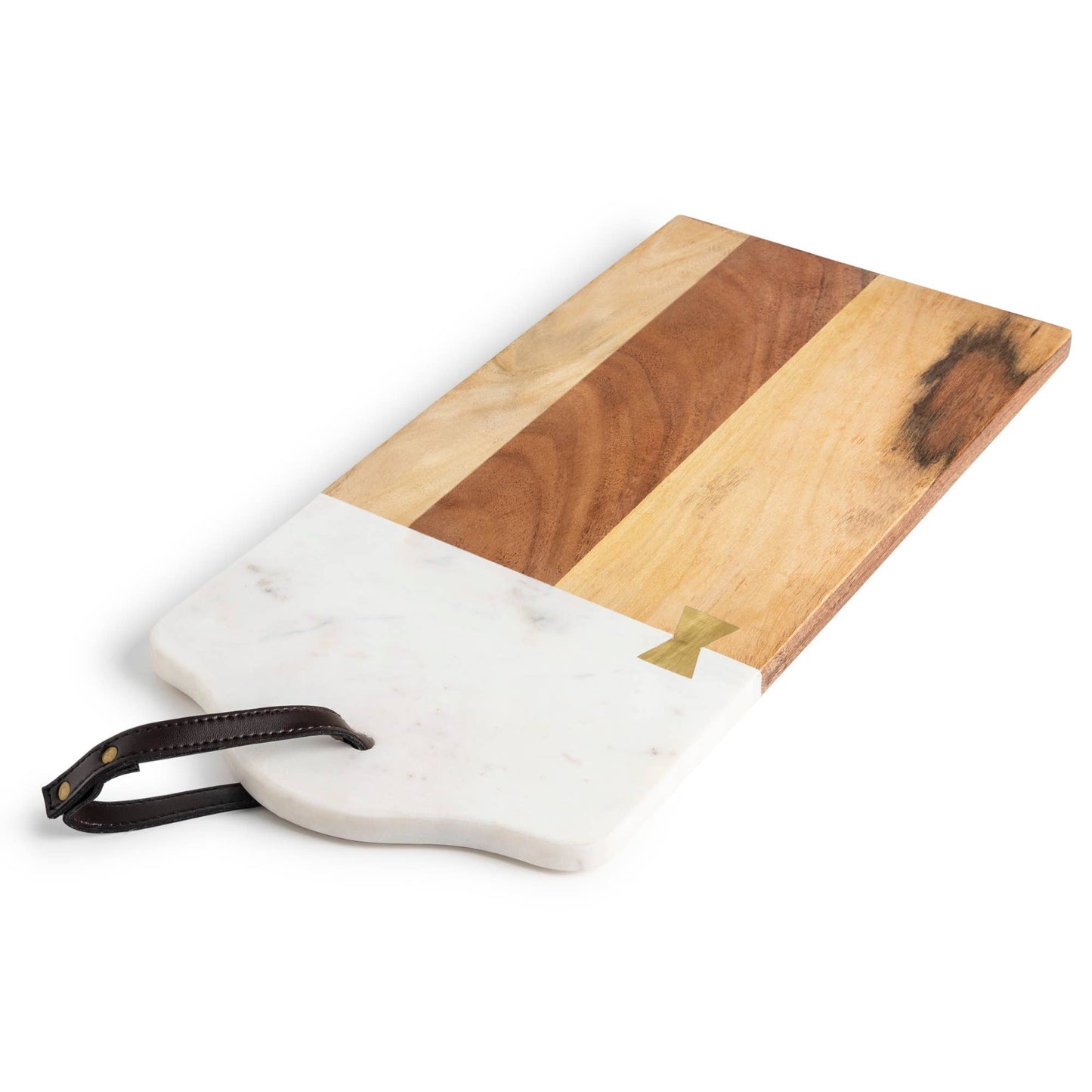 GAURI KOHLI - Darvaza Marble & Wood Cutting Board