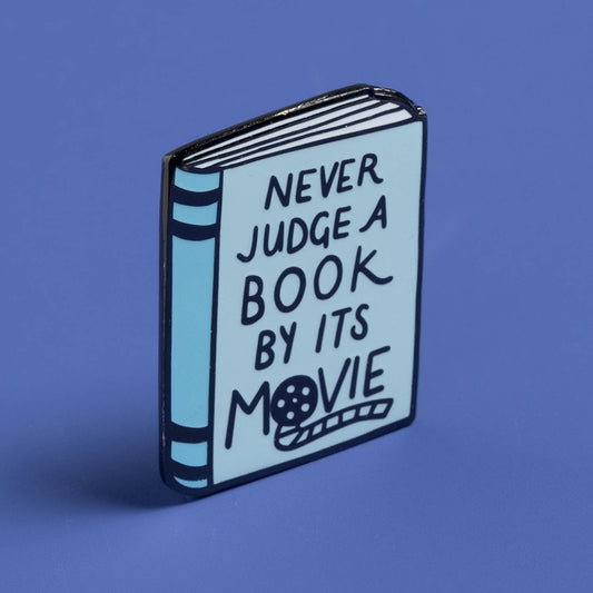 Dissent Pins - Never Judge a Book by Its Movie Pin