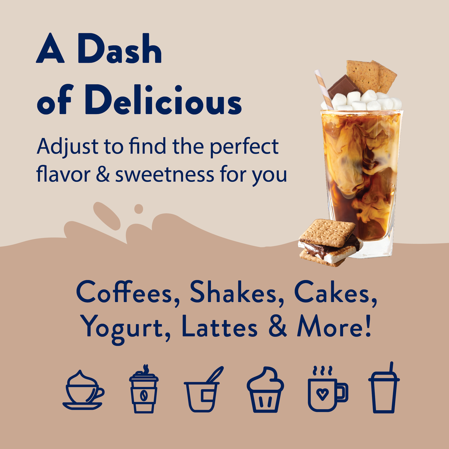 Jordan's Skinny Mixes - Sugar Free S'mores Syrup