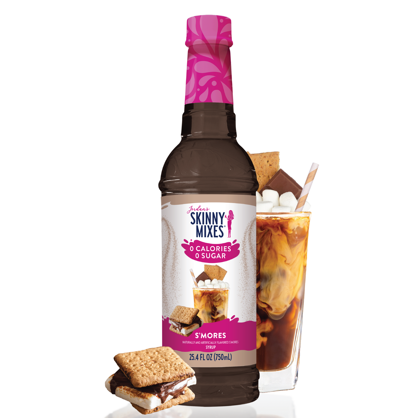 Jordan's Skinny Mixes - Sugar Free S'mores Syrup