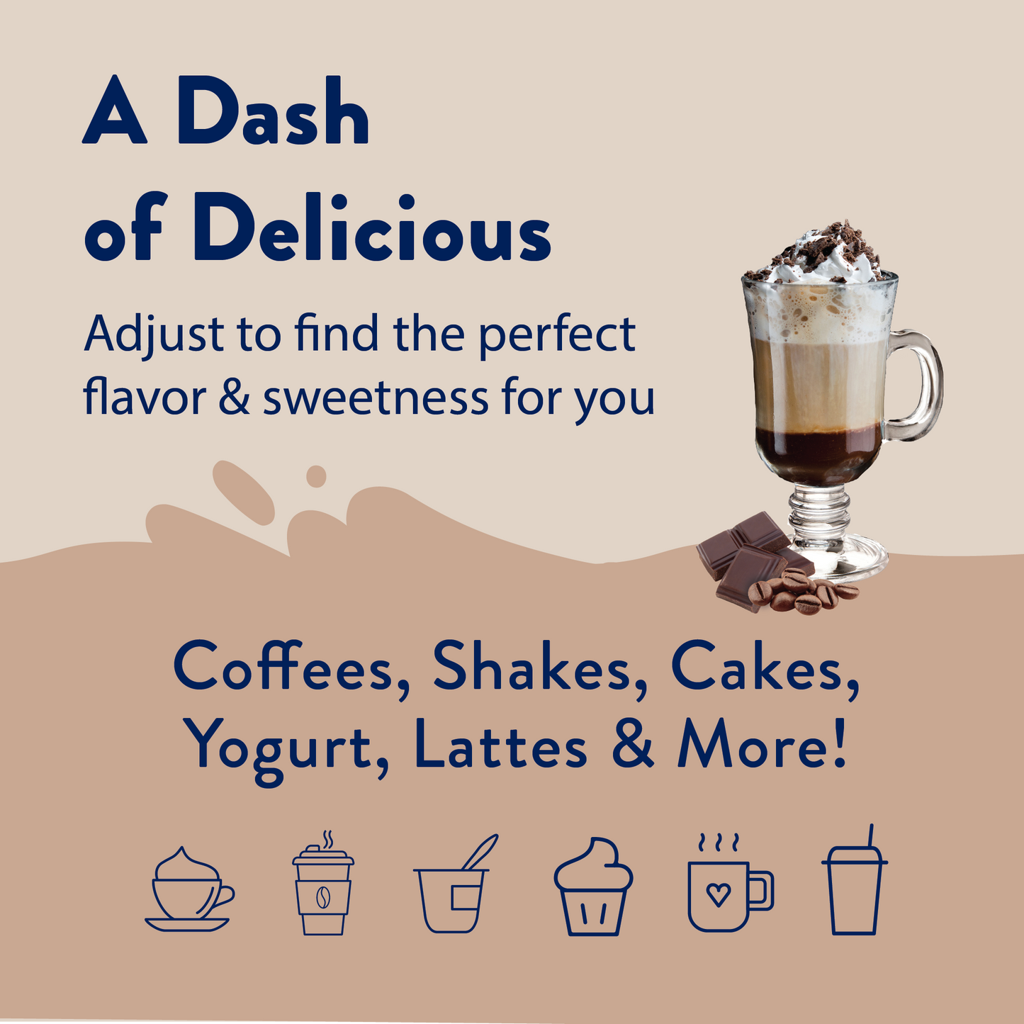 Jordan's Skinny Mixes - Sugar Free Salted Dark Chocolate Espresso Syrup