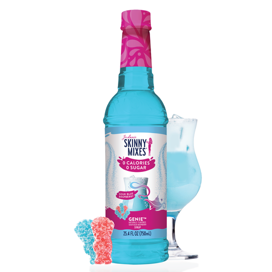 Jordan's Skinny Mixes - Sugar Free Genie™ Syrup -  Sugar Free Sour Blue Raspberry Syrup