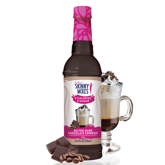 Jordan's Skinny Mixes - Sugar Free Salted Dark Chocolate Espresso Syrup