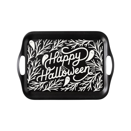 My Mind’s Eye - TYH1130- Typographic Halloween Bamboo Tray