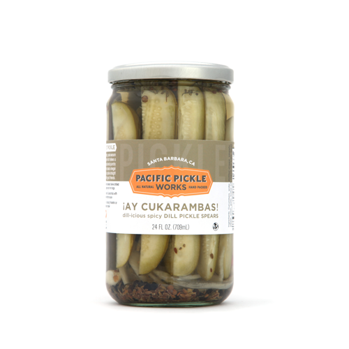 Pacific Pickle Works - ¡Ay Cukarambas! Spicy Garlic Dill Pickles