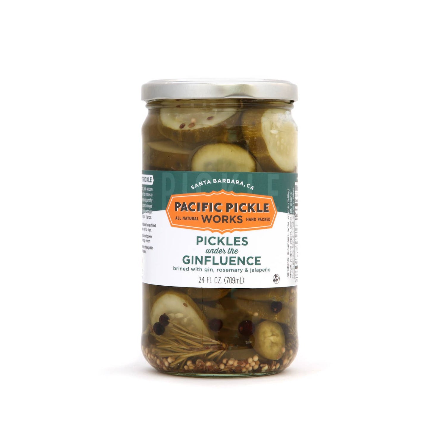 Pacific Pickle Works - Pickles Under The Ginfluence - Pickles brined with gin