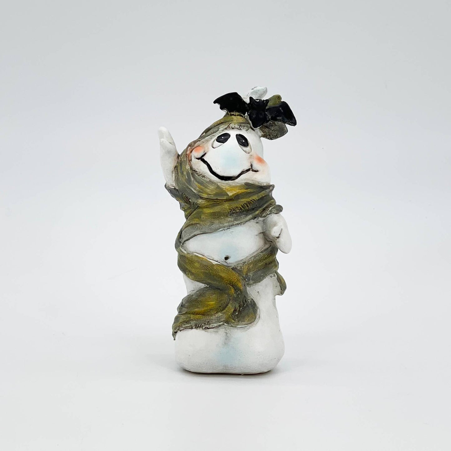 Galt International Company - 6" Cute Mummified Ghost Figurine