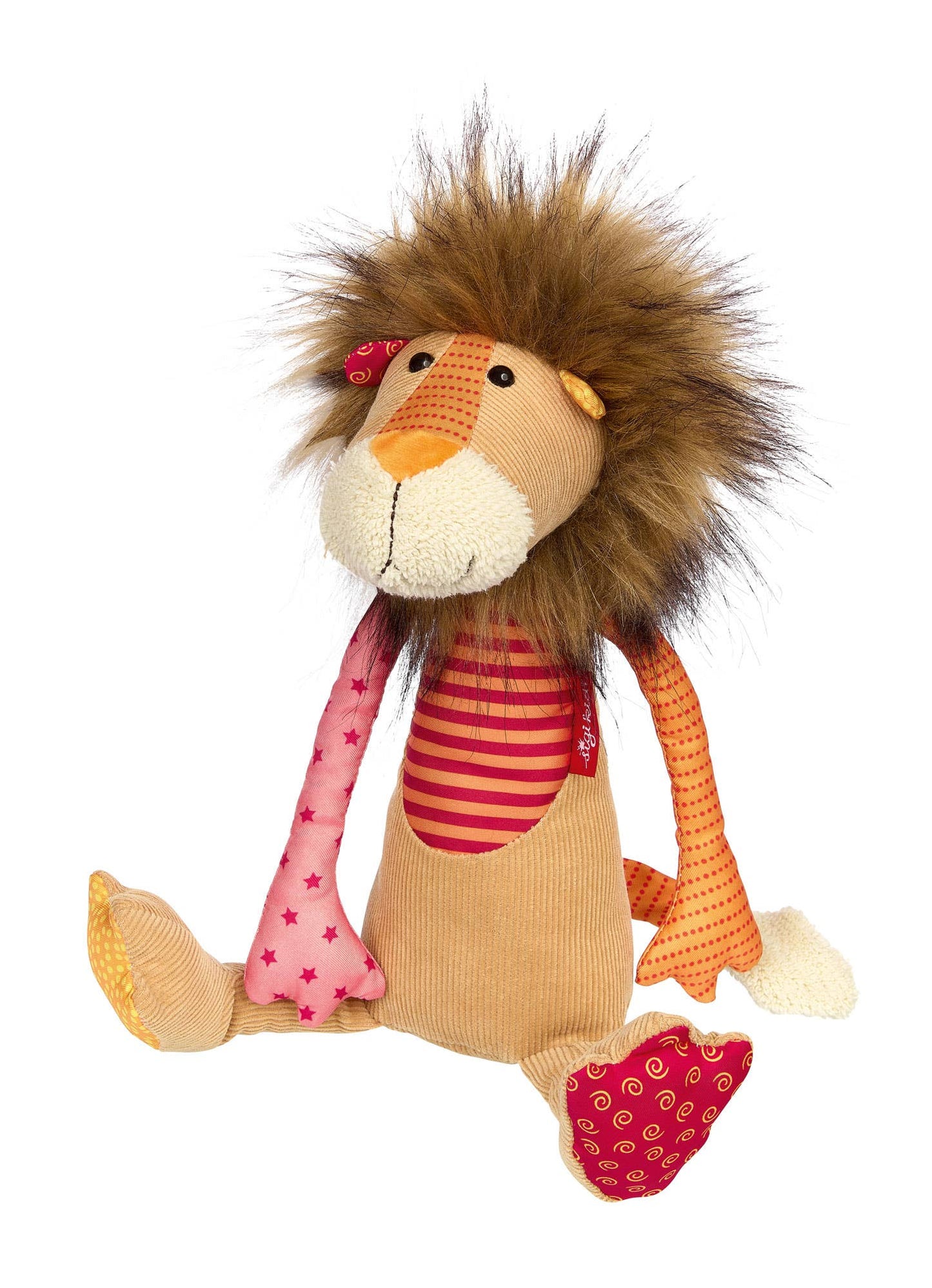 sigikid - Patchwork Lion Plush Toy