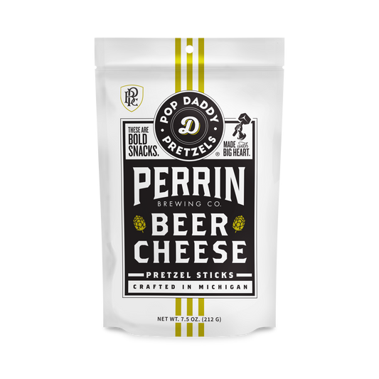 Pop Daddy Snacks - Pop Daddy – Perrin Beer Cheese Seasoned Pretzels 7.5oz