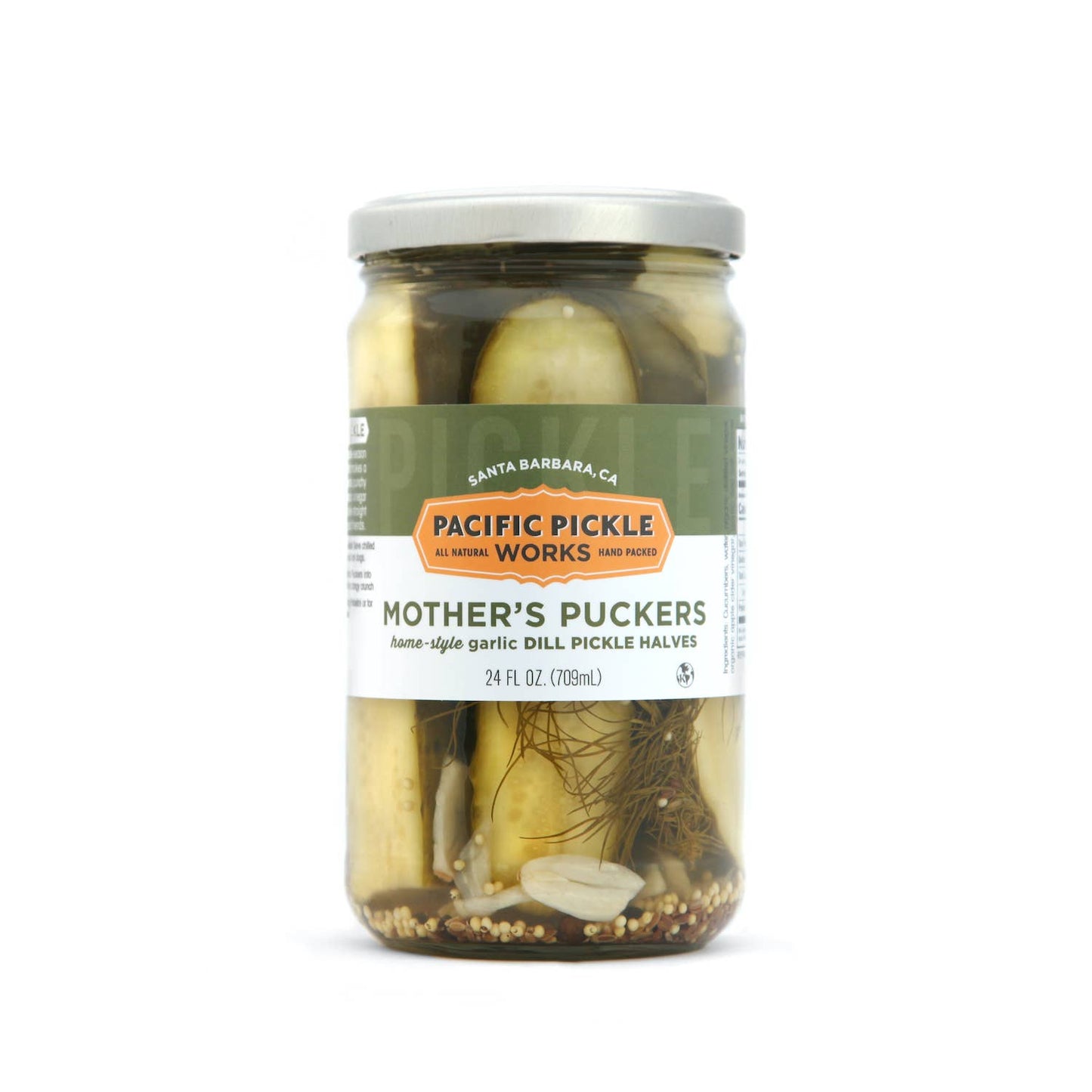 Pacific Pickle Works - Mother's Puckers - Home-style Garlic Dill Pickles