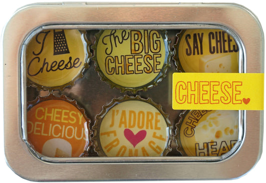 Kate's Magnets - Cheese Magnet - Six Pack