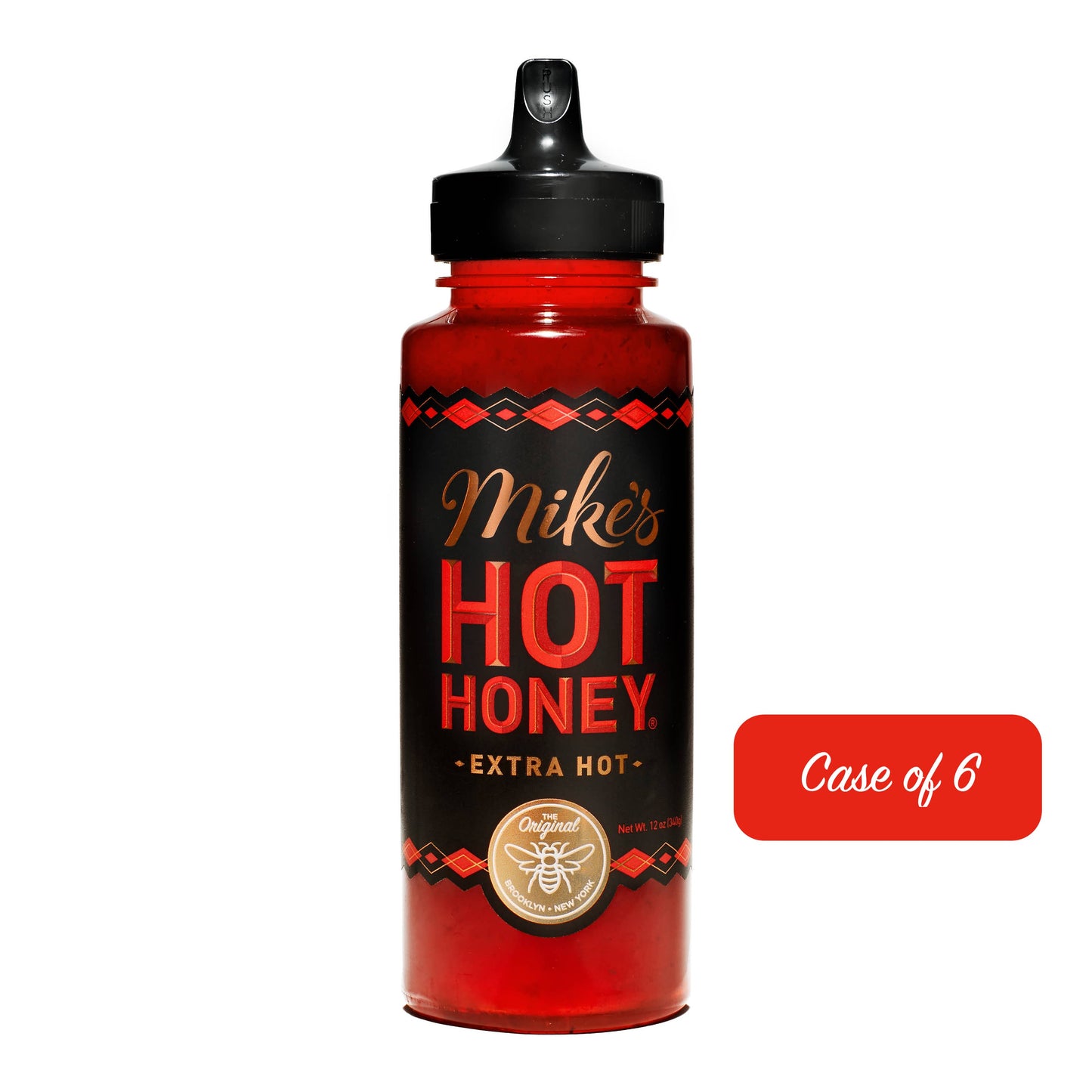 Mike's Hot Honey - Mike's Hot Honey - Extra Hot 12 oz Squeeze Bottle