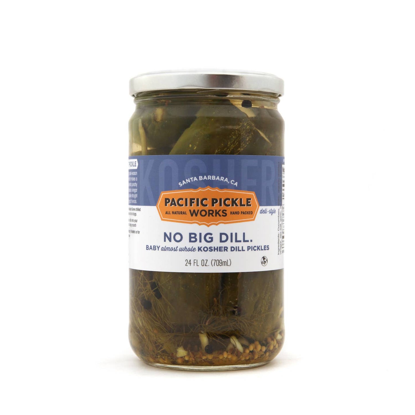 Pacific Pickle Works - No Big Dill. Kosher Baby Dill Pickles