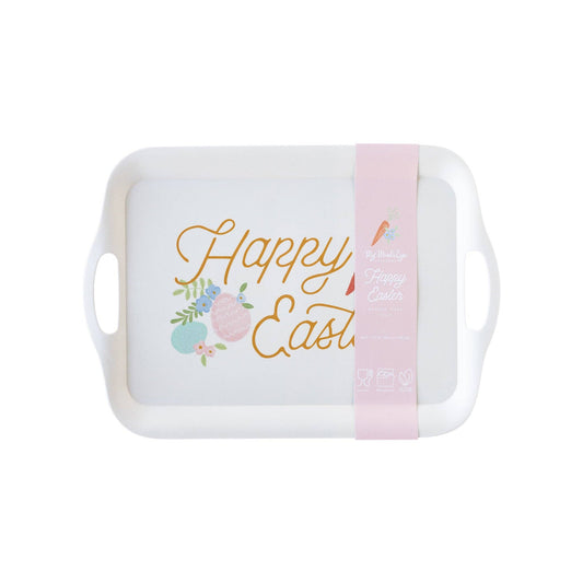 My Mind’s Eye - PLBT120 - Happy Easter Reusable Bamboo Tray