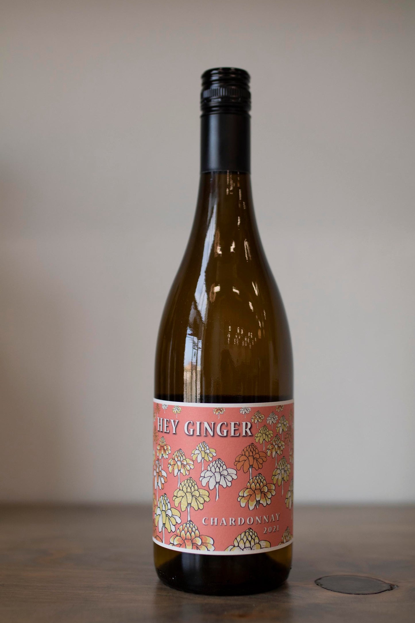 Bottle of Hey Ginger Chardonnay found at Vine & Board in 3809 NW 166th St Suite 1, Edmond, OK 73012