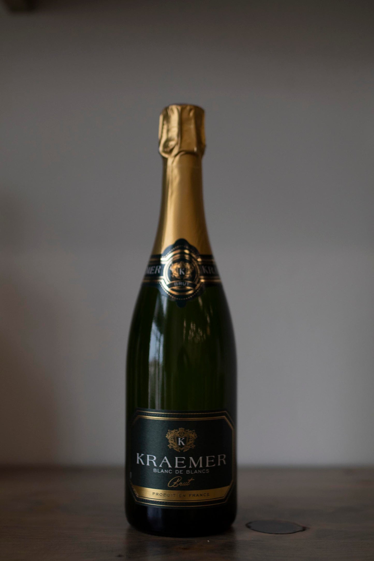 Bottle of Kramer blanc de blanc found at Vine & Board in 3809 NW 166th St Suite 1, Edmond, OK 73012