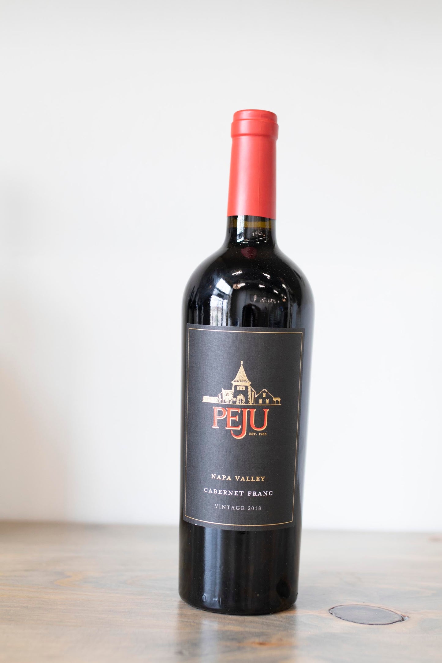 Bottle of Peju cab franc found at Vine & Board in 3809 NW 166th St Suite 1, Edmond, OK 73012