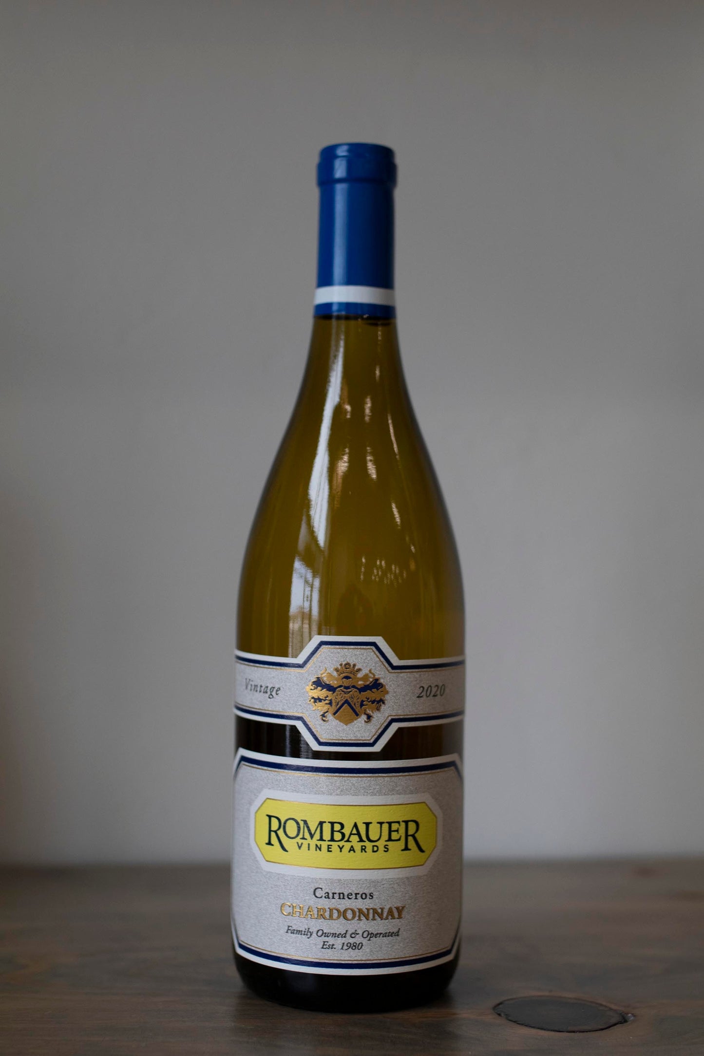Bottle of Rombauer chard found at Vine & Board in 3809 NW 166th St Suite 1, Edmond, OK 73012