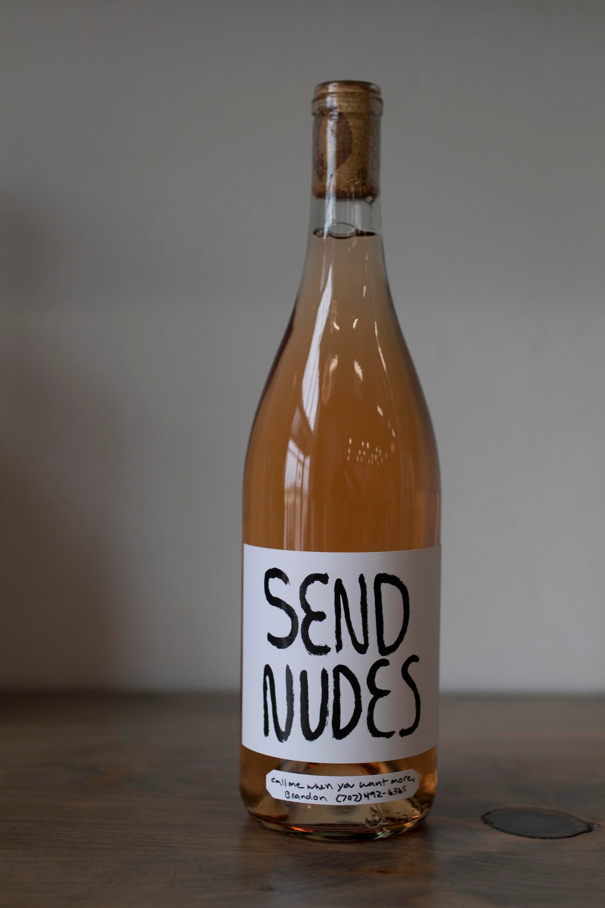 Bottle of Send Nudes Rose 2020 found at Vine & Board in 3809 NW 166th St Suite 1, Edmond, OK 73012