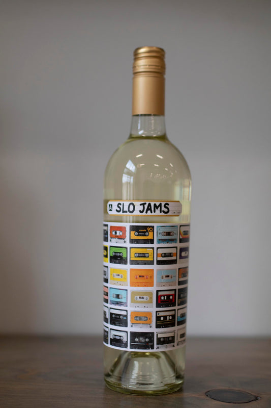 Bottle of SLO Jams Sauvignon Blanc found at Vine & Board in 3809 NW 166th St Suite 1, Edmond, OK 73012